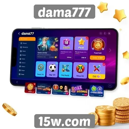 Dama777 apresenta nova interface para jogadores